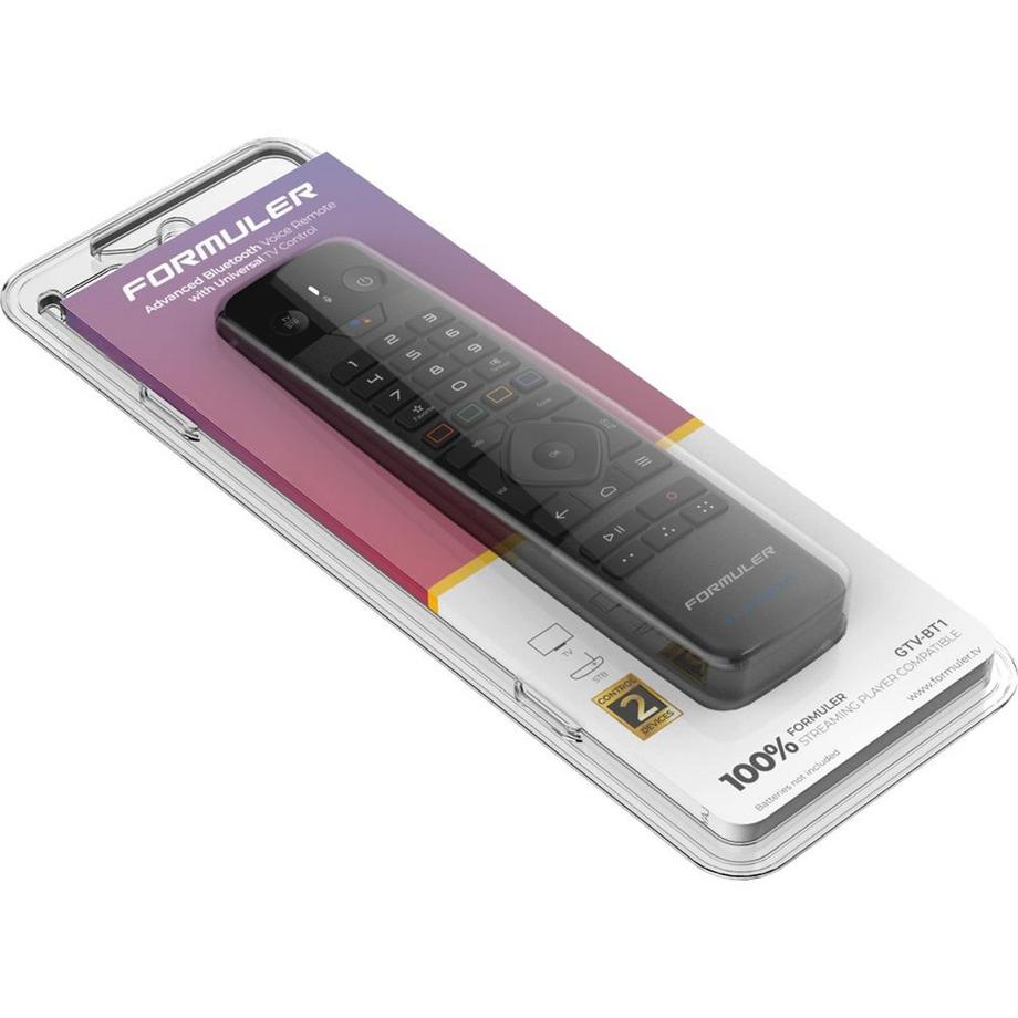 Formuler  Télécommande  GTV-BT1, télécommande vocale Bluetooth premium et contrôle universel de la télévision 