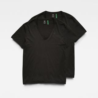 G-STAR  t-shirts mit kurzen ärmeln base htr v t (x2) 