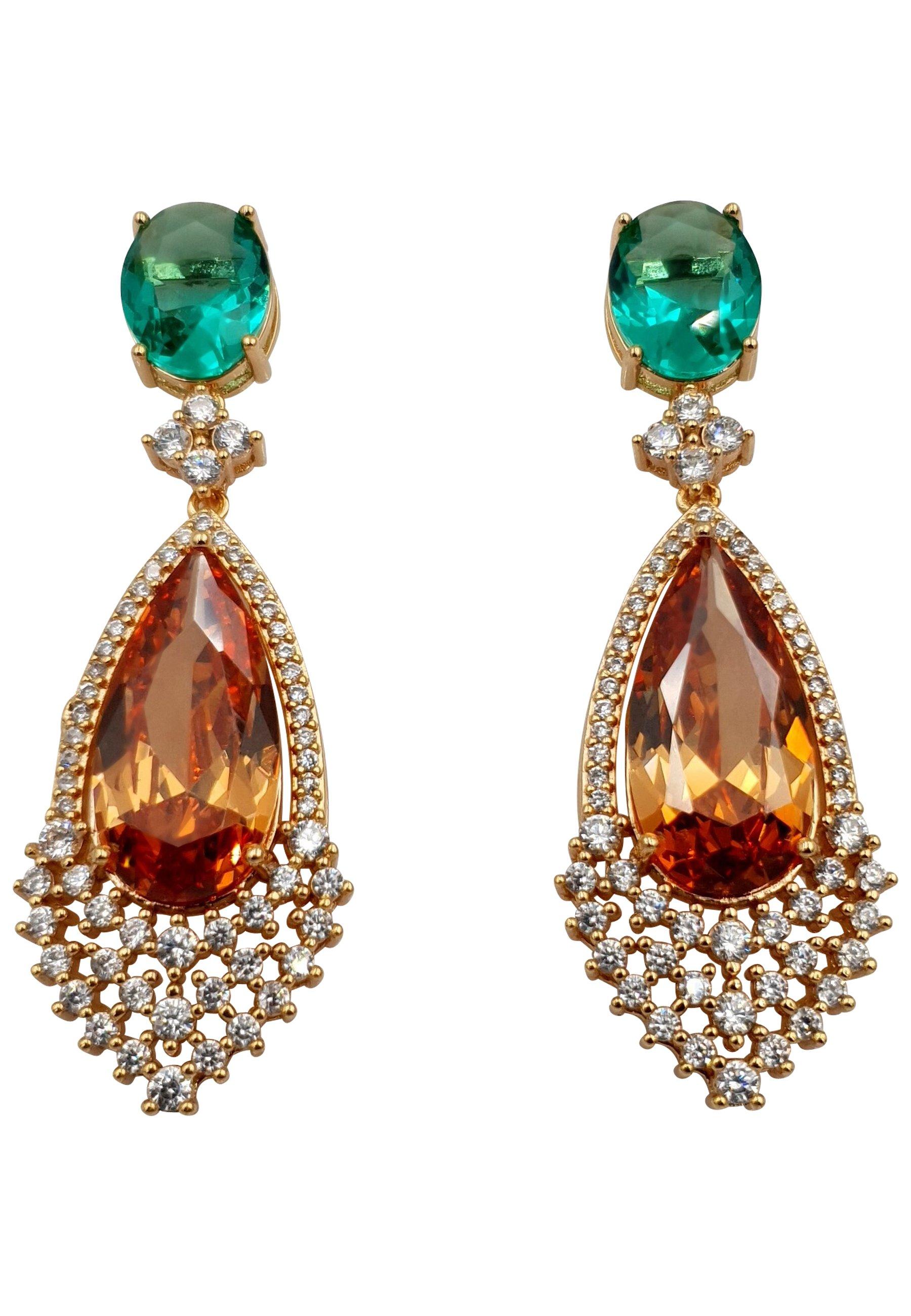 Image of Party & Event Ohrringe Unisex Cognac ONE SIZE