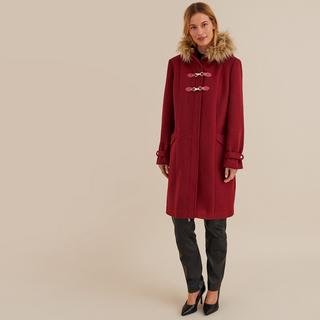 La Redoute Collections  Manteau mi-long à capuche 