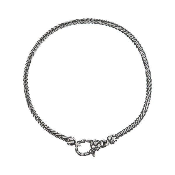 Image of Volpe Schwanzkettenarmband Damen Silber 21cm