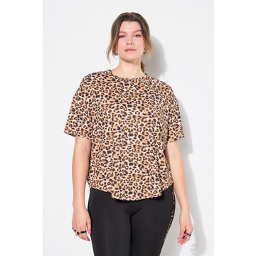 Sportshirt, oversized, Leo, Wording auf dem Rücken