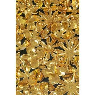 KARE Design Tavolino Gold Flowers 120x60cm  