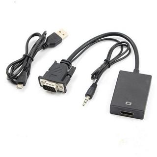 eStore  Cavo adattatore da VGA a HDMI 