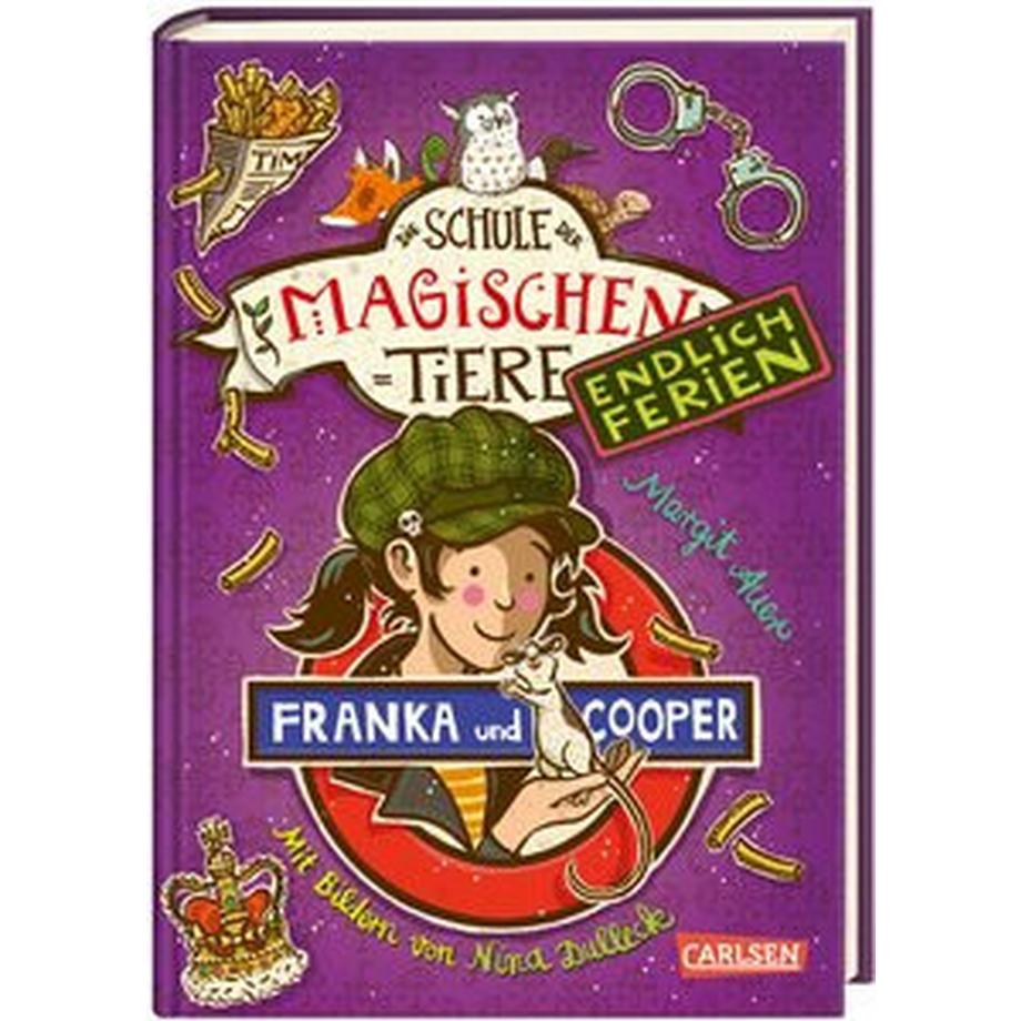 Die Schule der magischen Tiere. Endlich Ferien 8: Franka und Cooper Auer, Margit; Dulleck, Nina (Illustrationen); Dolinger, Igor (Illustrationen) Gebundene Ausgabe 