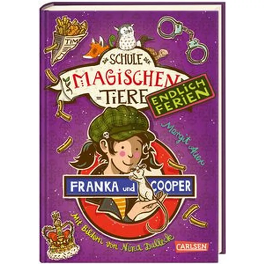 Carlsen - Die Schule der magischen Tiere. Endlich Ferien 8: Franka und Cooper, Auer, Margit; Dulleck, Nina (Illustrationen); Dolinger, Igor (Illustrationen)
