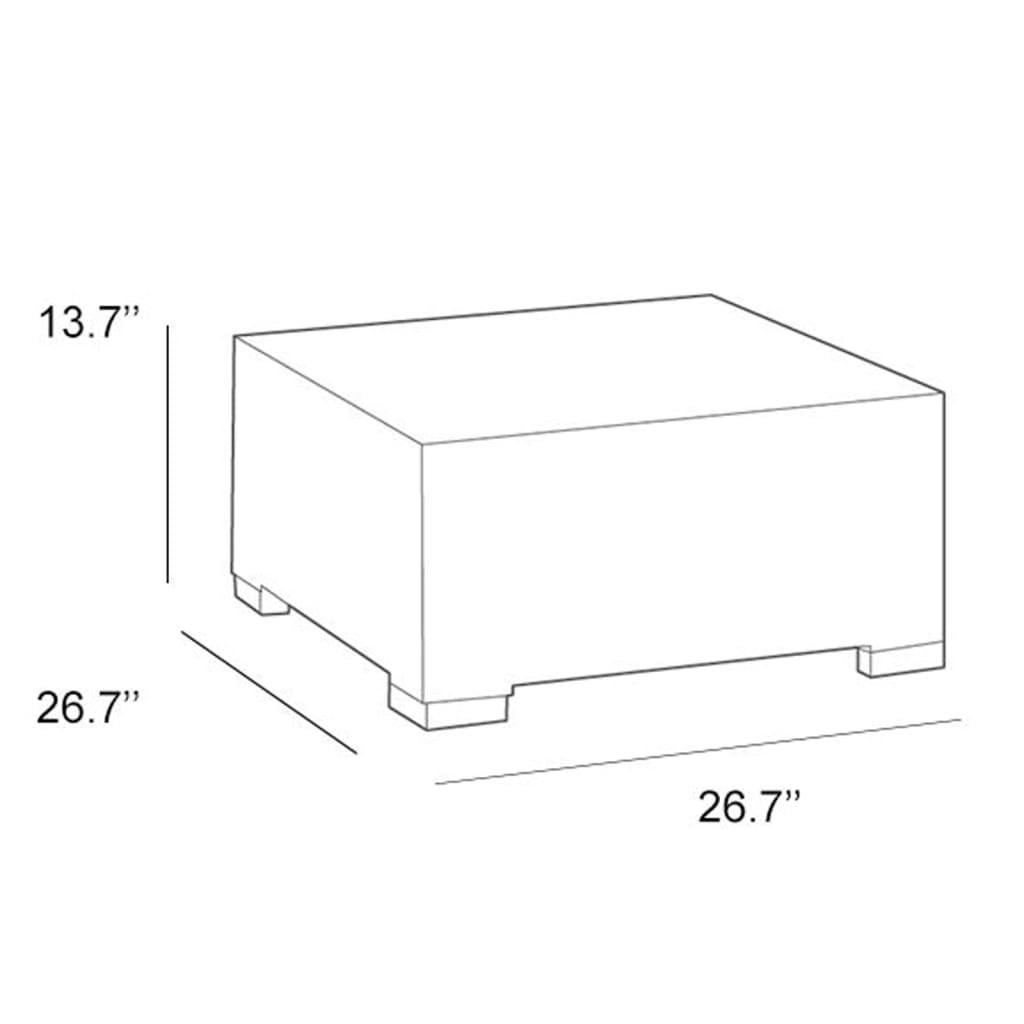 Keter Pouf d'extérieur polypropylène  