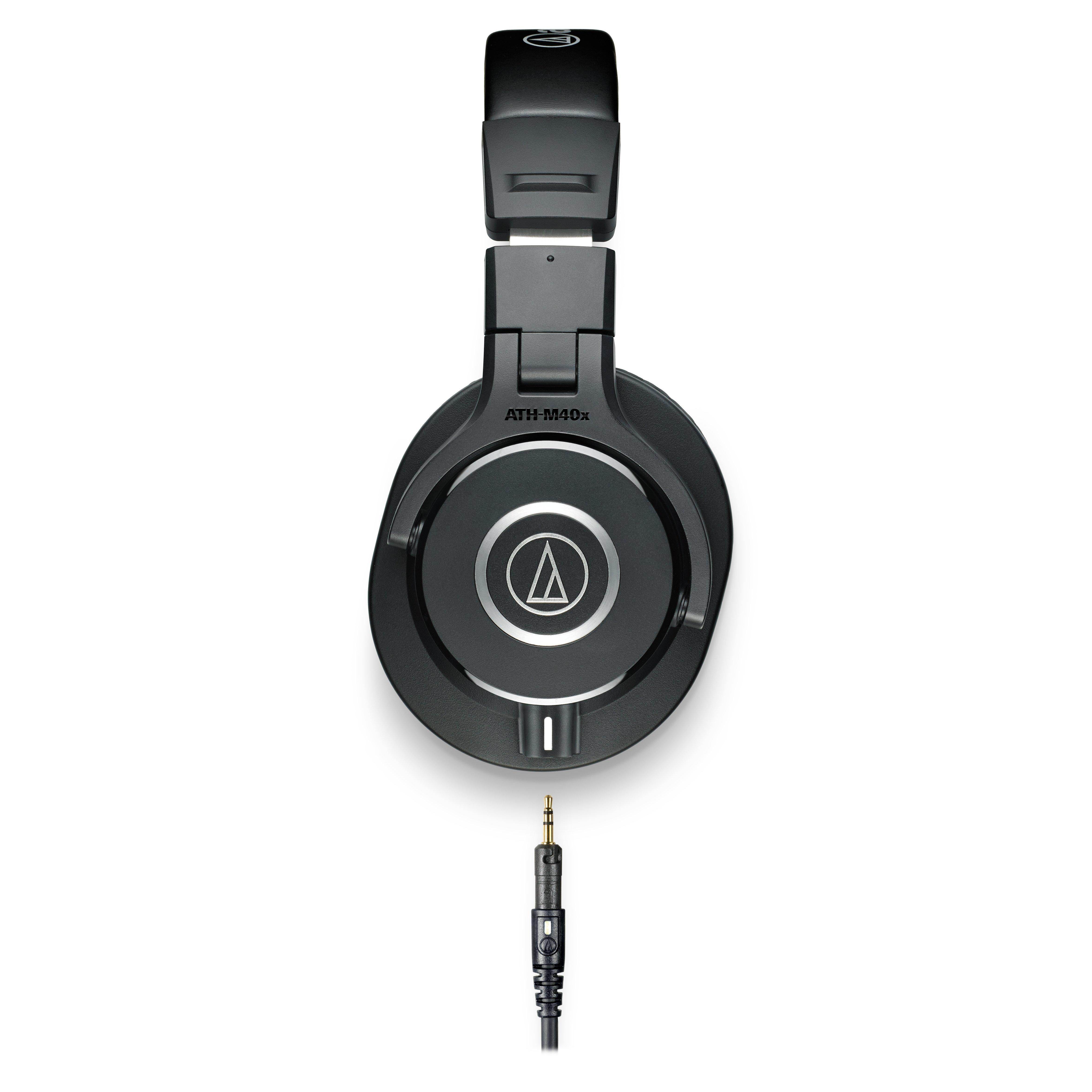 Audio Technica  Audio-Technica ATH-M40X écouteur/casque Écouteurs Avec fil Arceau Musique Noir 