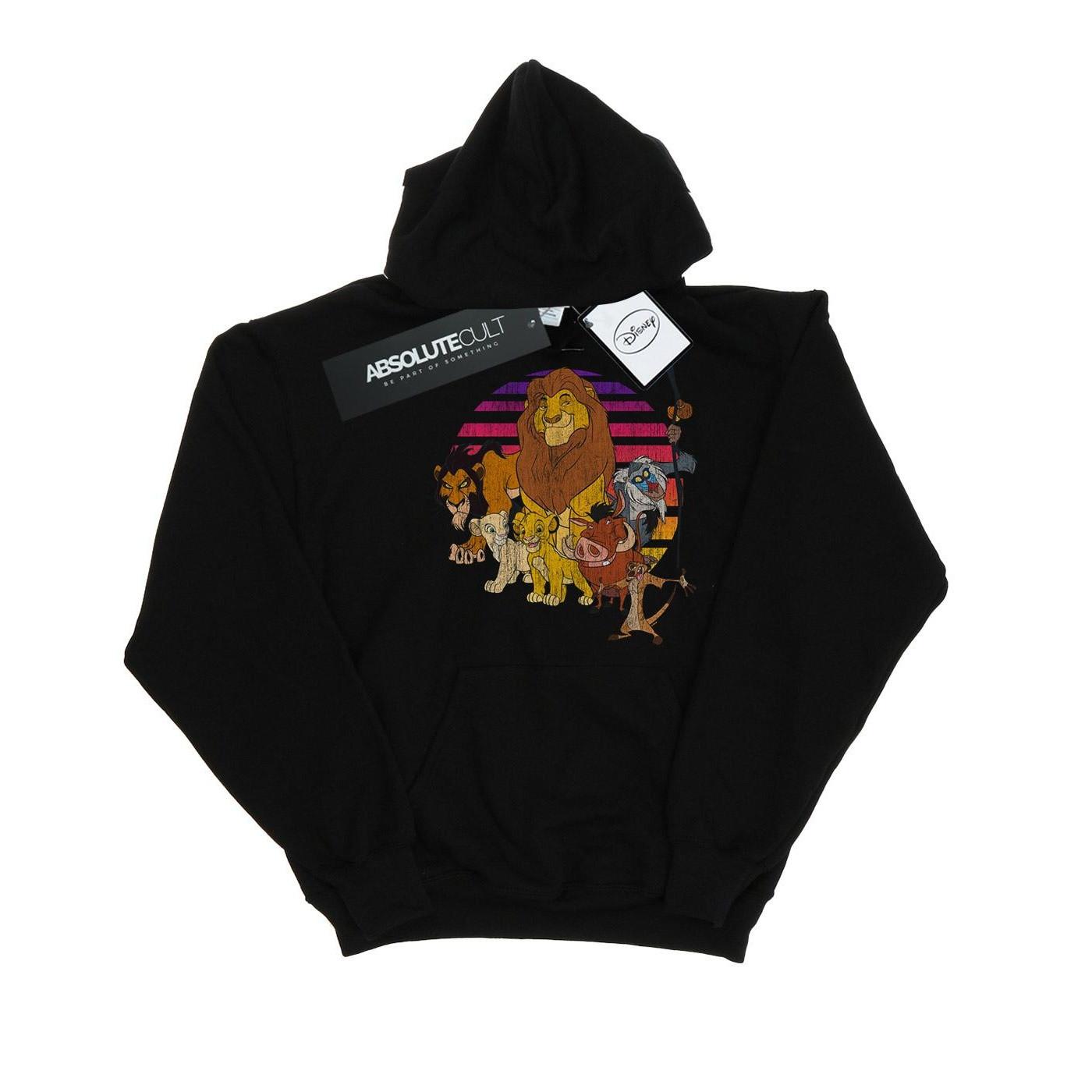 Image of The Lion King Pride Family Kapuzenpullover Mädchen Schwarz 152-158