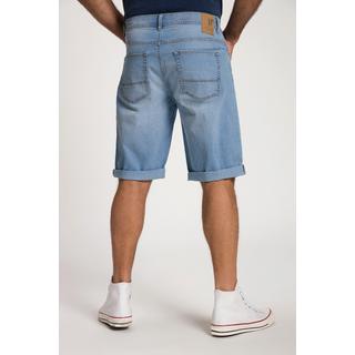 JP1880  Bermuda di jeans elasticizzati con vestibilità normale e taglio a cinque tasche 