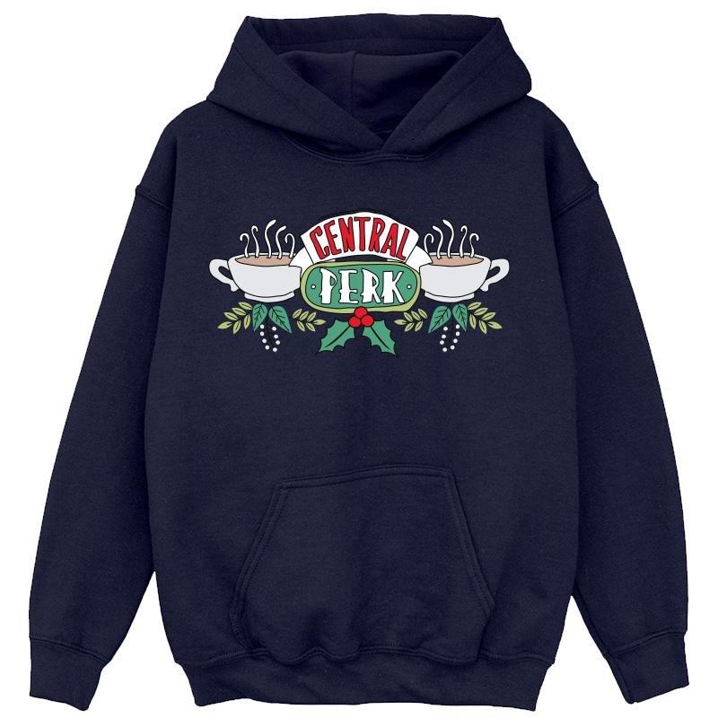Image of Festive Central Perk Kapuzenpullover Mädchen Marine 104