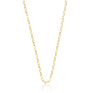 MUAU Schmuck  Collier Anker Gelbgold 750, 3mm, 45cm 