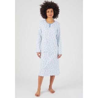 Damart  Chemise de nuit maille jersey pur coton peigné. 