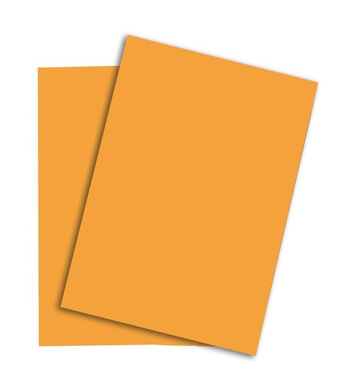 Papyrus PAPYRUS Rainbow Papier FSC A4 88043129 mittelorange, 160g 250 Blatt  