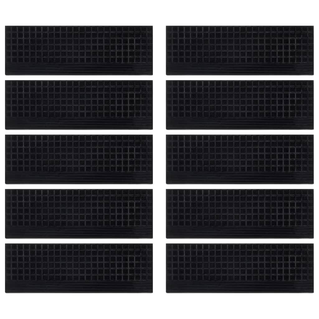 VidaXL tappetino per scale Gomma  