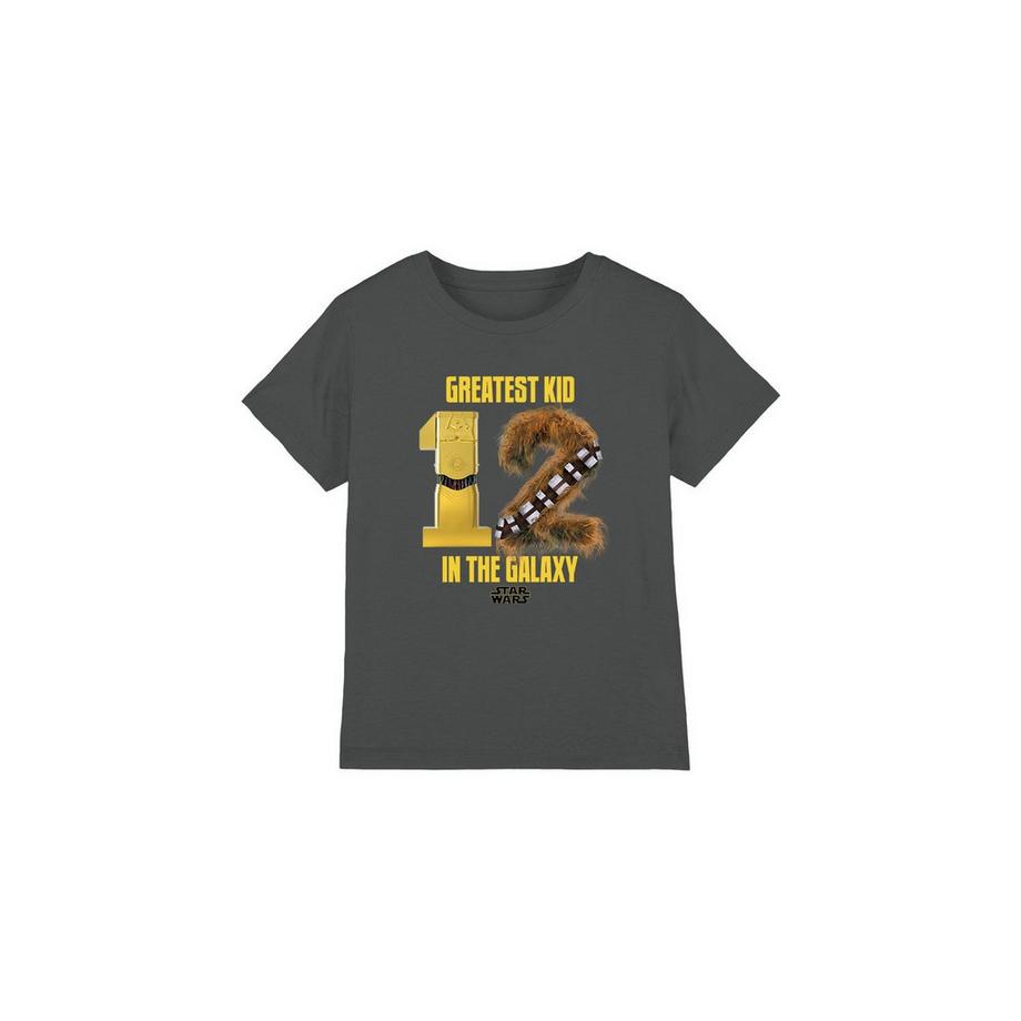 Tshirt motifs C3PO et R2D2 Enfant