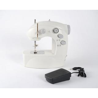 INDUSTEX Sew Whiz-Kompakte Nähmaschine mit Spulen, Garnrollen & Pedal  