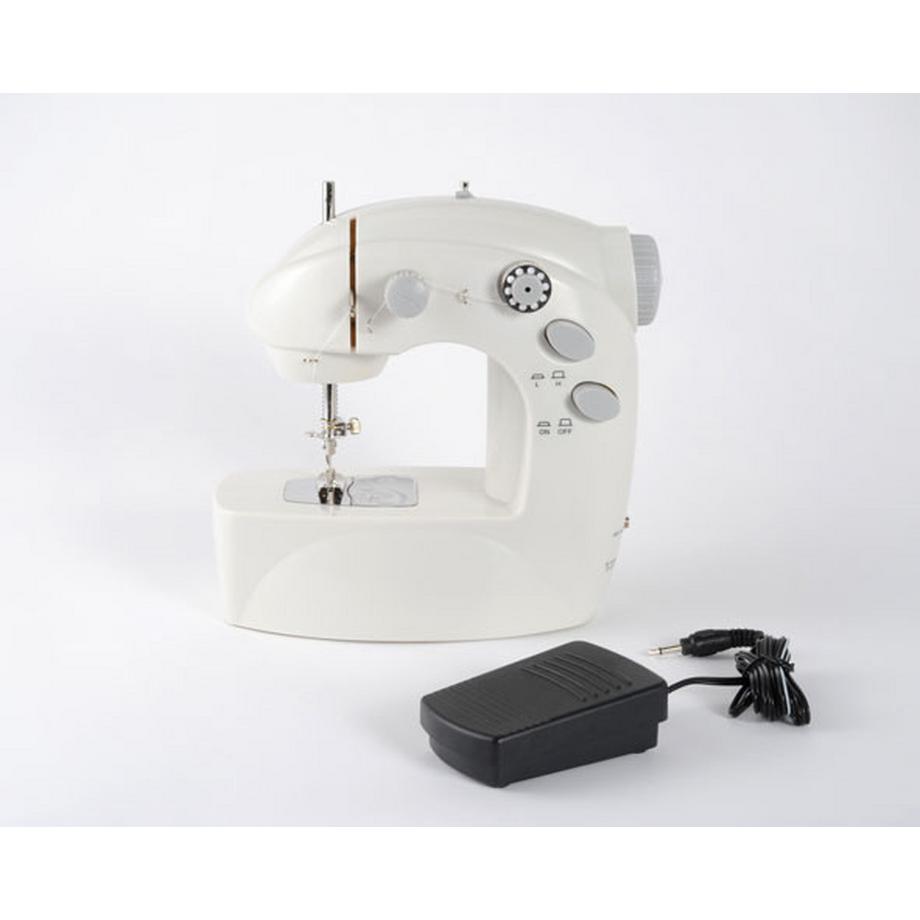 INDUSTEX Sew Whiz-Machine à coudre compacte avec canettes, bobines de fil et pédale  