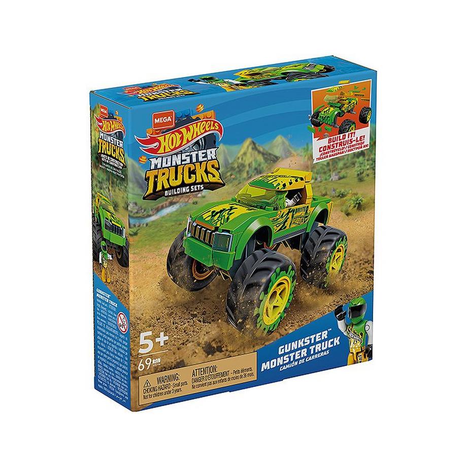 Hot Wheels Monster Trucks Gunkster (69Teile)