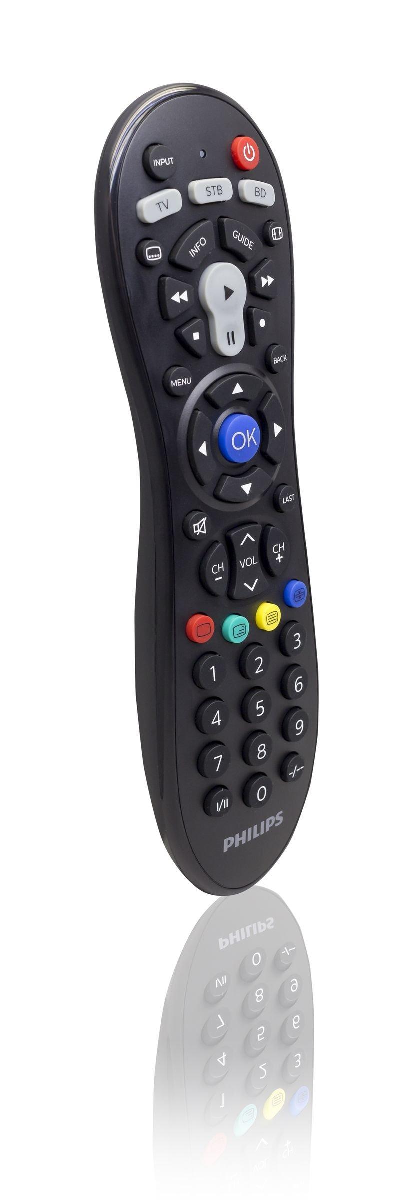 PHILIPS  Philips Perfect replacement SRP3013/10 telecomando IR Wireless DTV, DVD/Blu-ray, SAT, TV Pulsanti 