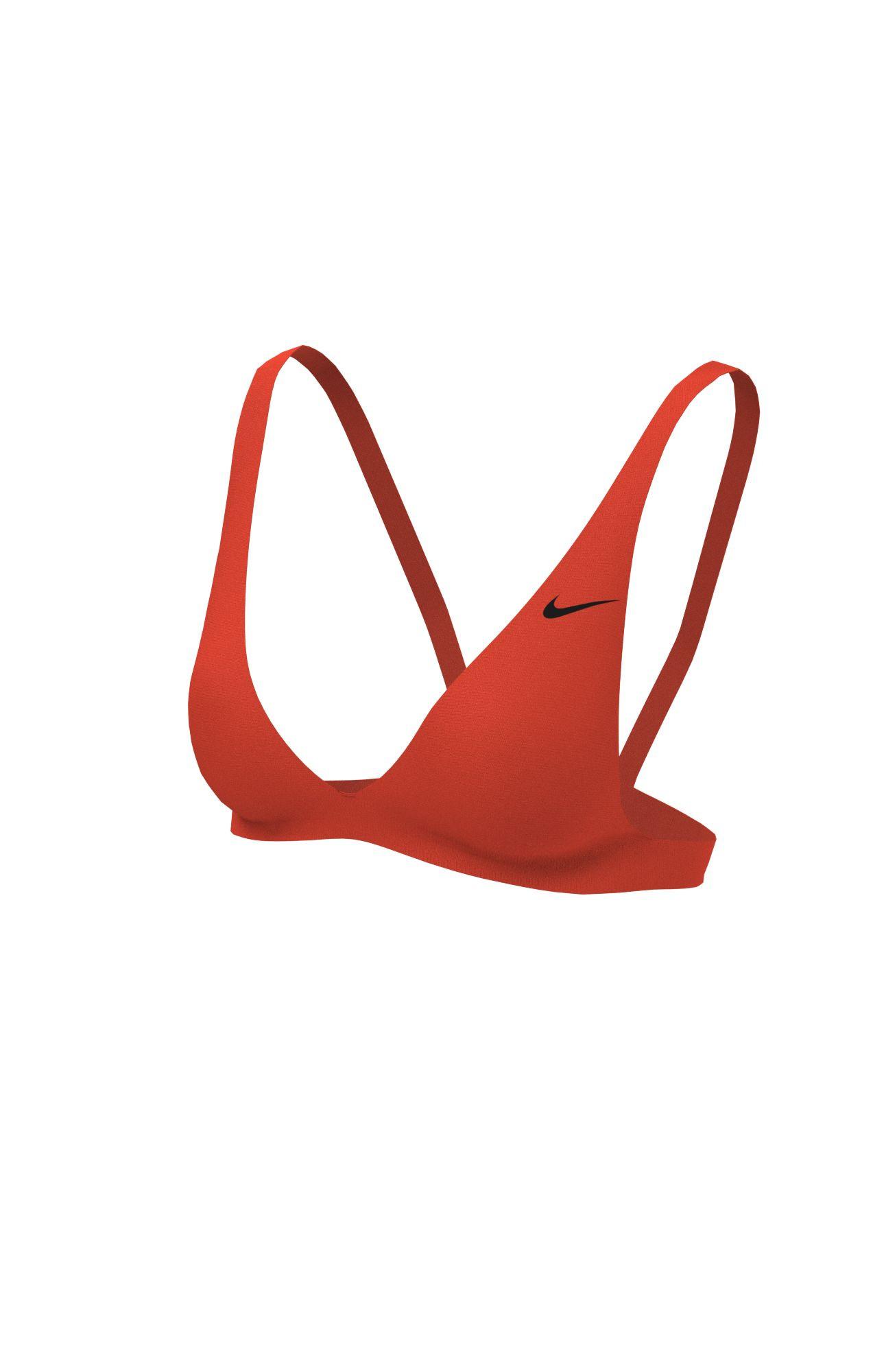 Image of Nike Essential Bralette Bikini Top Unisex Rot L