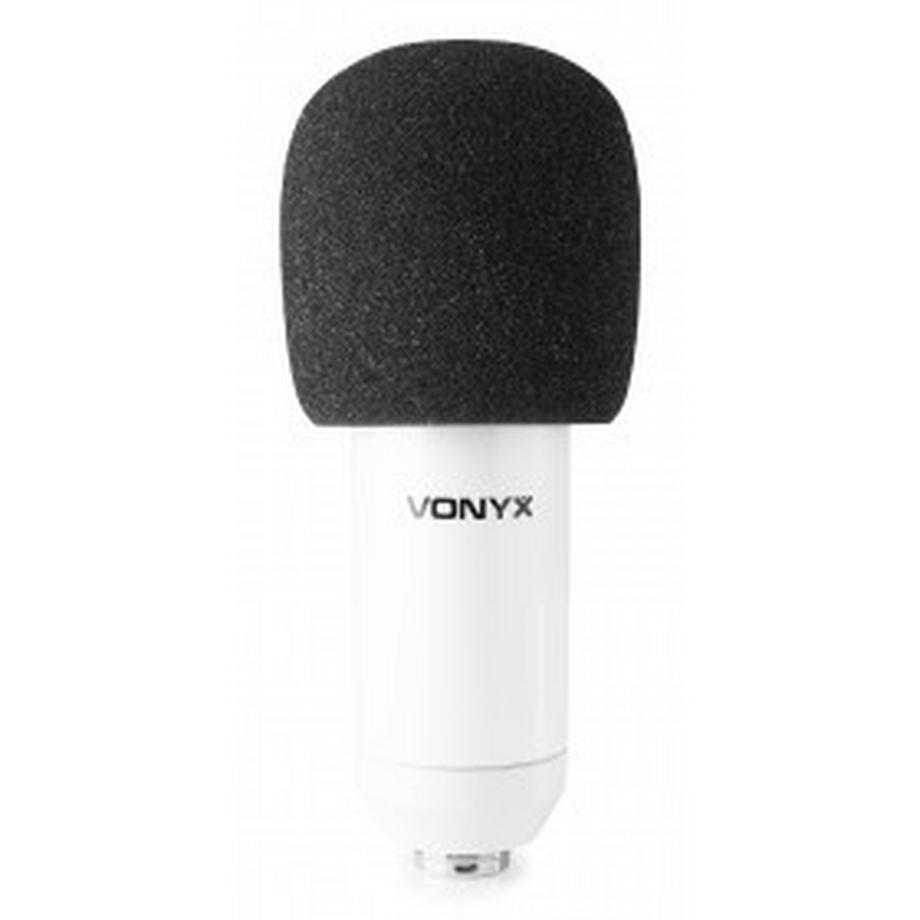 Vonyx  Vonyx CMS300W Bianco Microfono da studio 