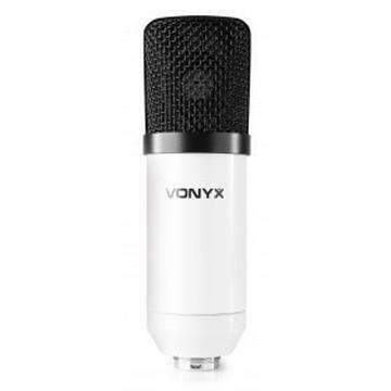 Vonyx CMS300W Bianco Microfono da studio