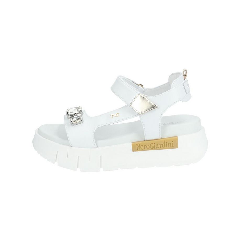 Nero Giardini Elizabeth Sandales à Plateforme avec Strass  