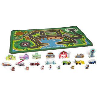 Melissa & Doug  Paw Patrol Spielteppich Abenteuerbucht 