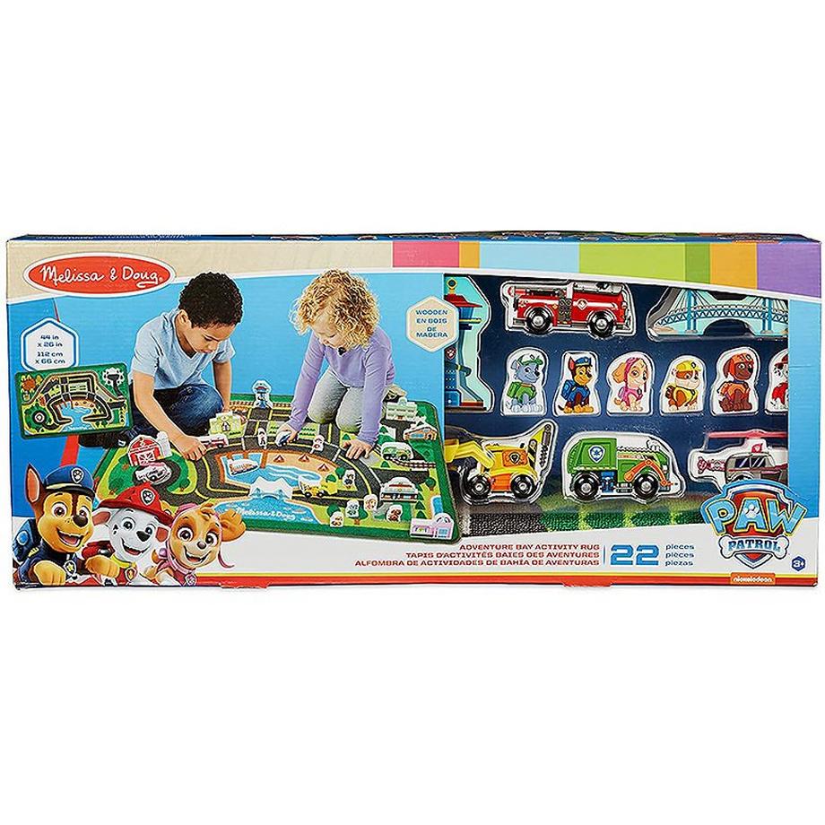 Melissa & Doug  Paw Patrol Spielteppich Abenteuerbucht 