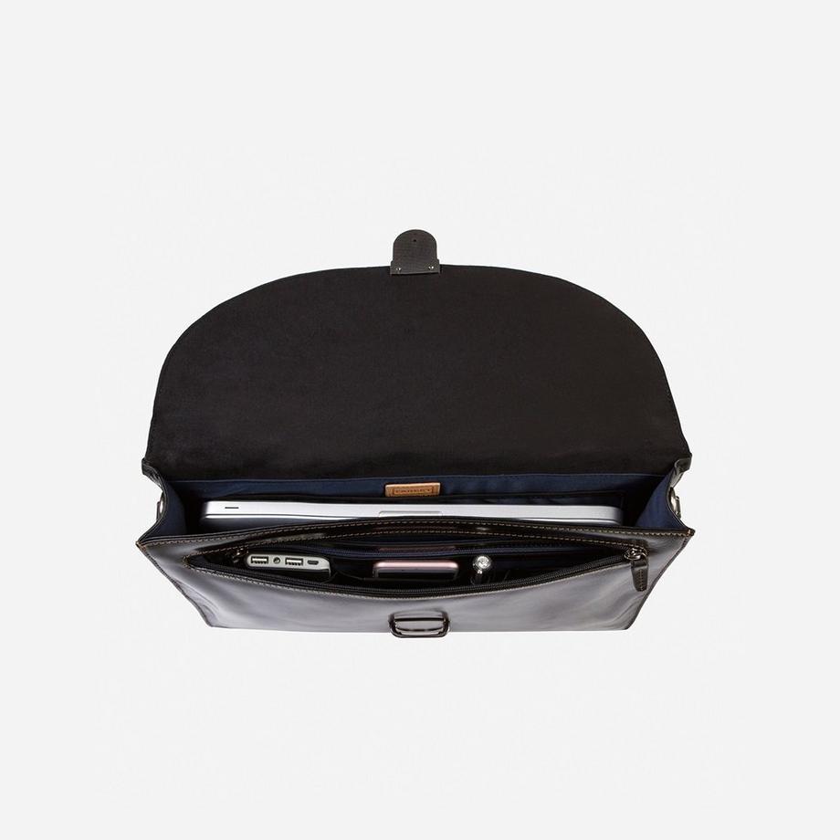 JEKYLL & HYDE Oxford 13 RFID Rindsleder Aktentasche  