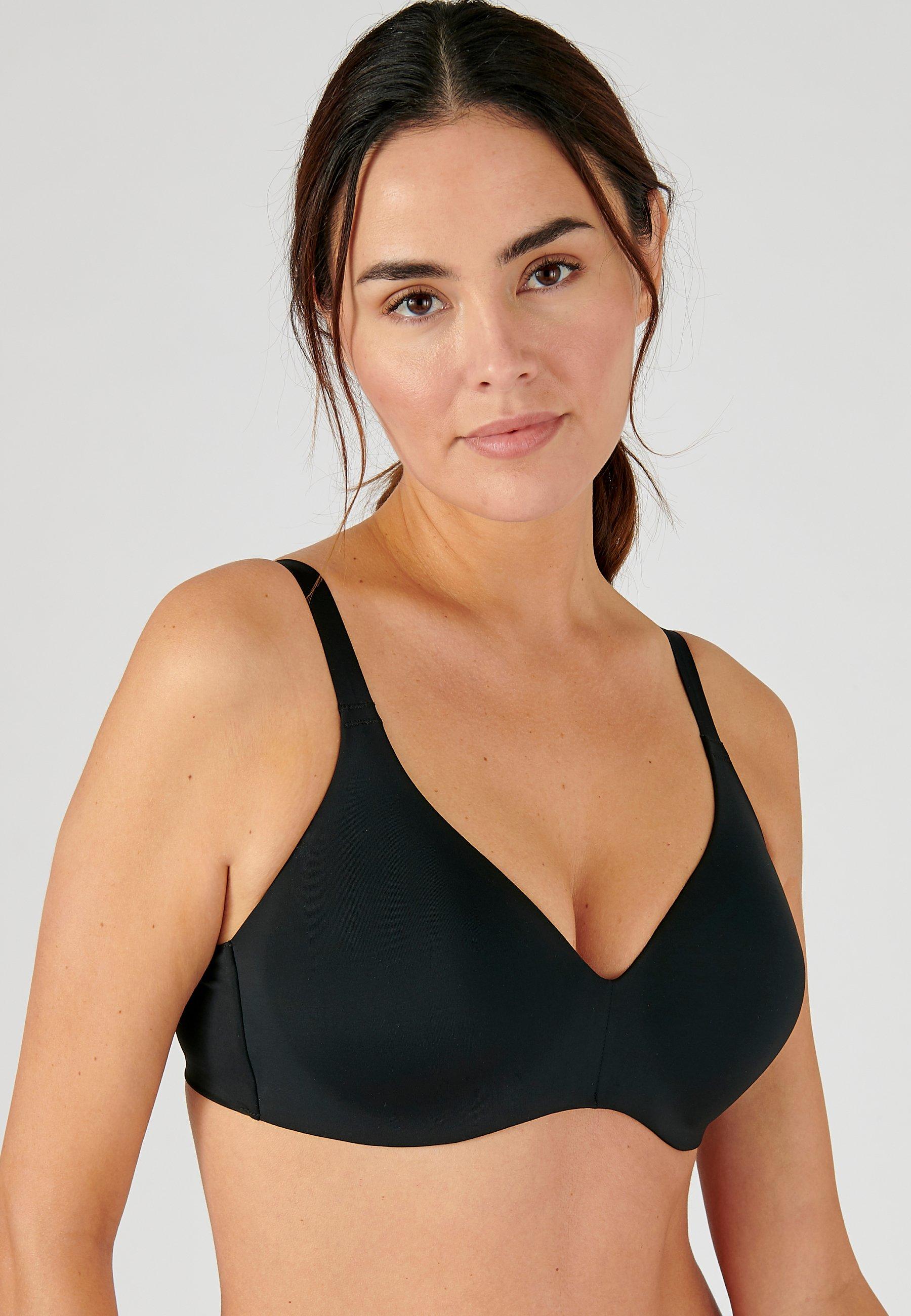 Image of Bh Ohne Bügel, Invisible By ®. Damen Schwarz D/105