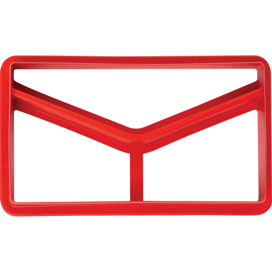 Decora  Ausstecher Brief Süsse Botschaften auf Karte 