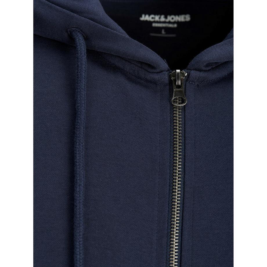 JACK & JONES Basic Zip Hood Felpa con Cappuccio  