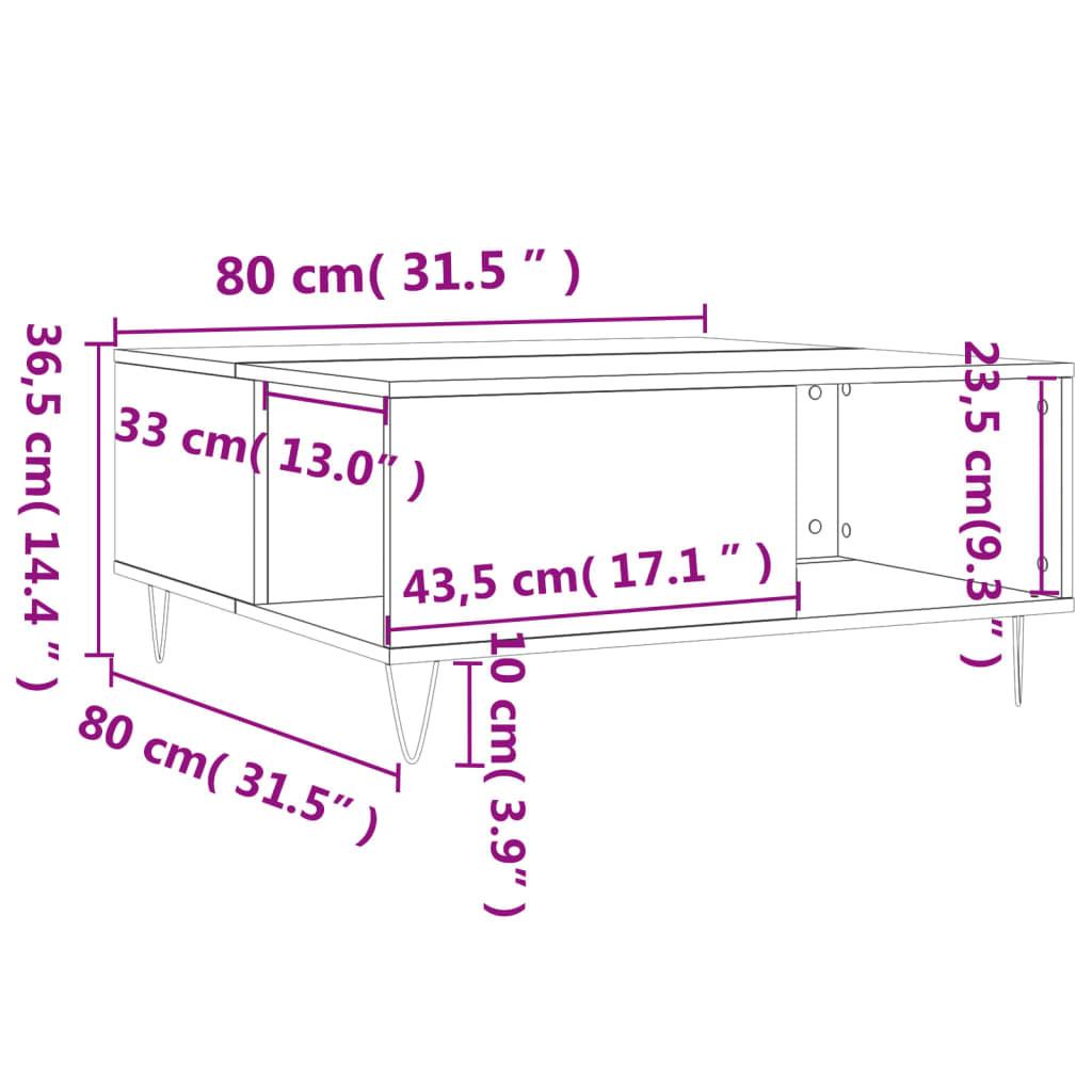 VidaXL Couchtisch holzwerkstoff  