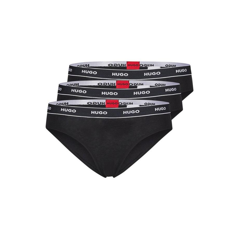 HUGO Slip Stretch 6 Pack avec ceinture rayée  