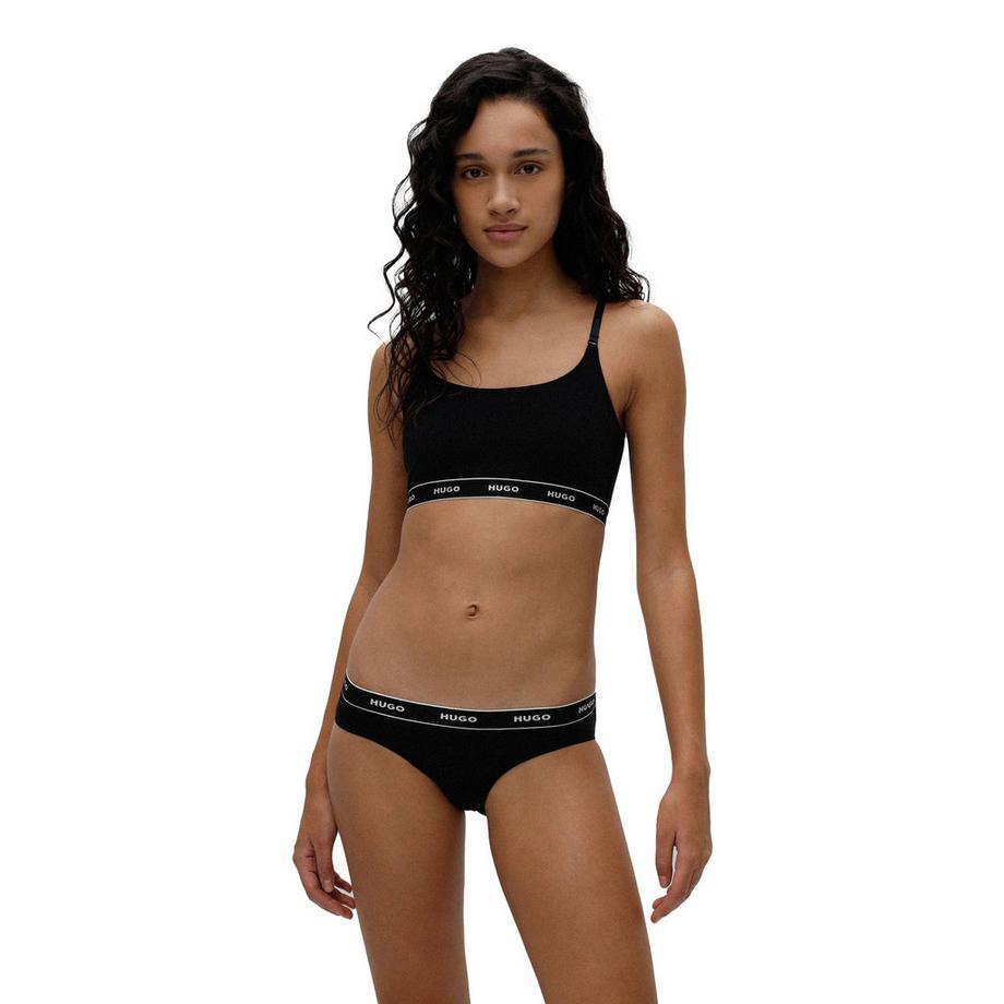 HUGO Slip Stretch 6 Pack avec ceinture rayée  