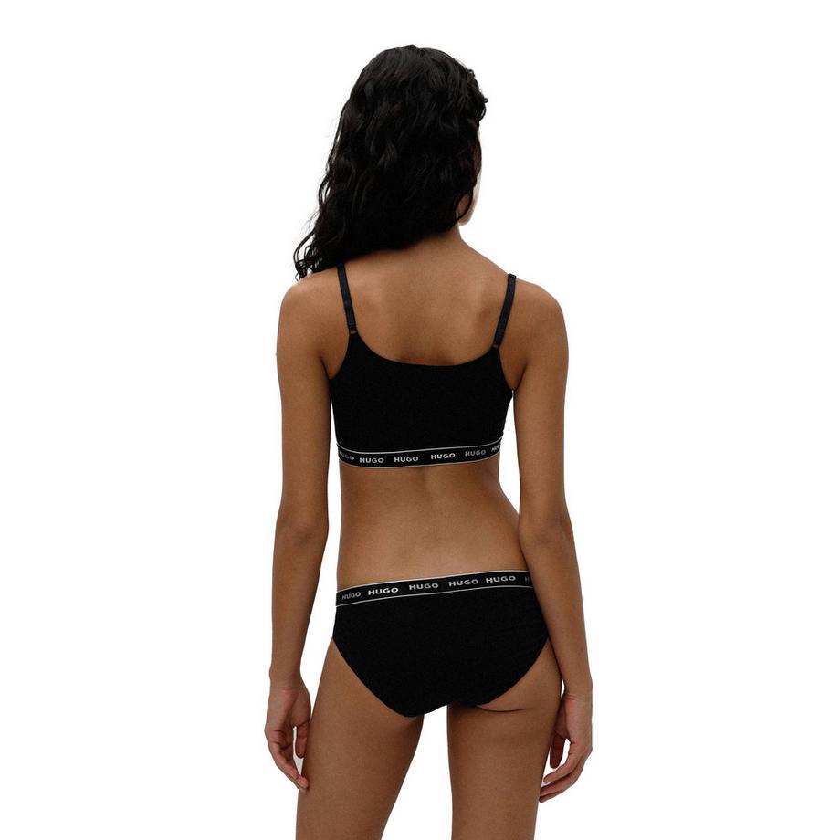 HUGO Slip Stretch 6 Pack avec ceinture rayée  
