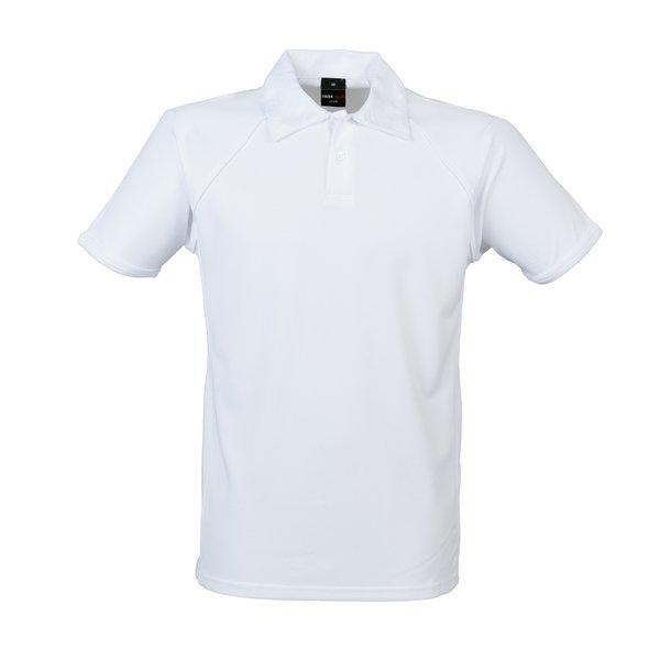 Image of Sport Poloshirt, Kurzarm Herren Weiss S