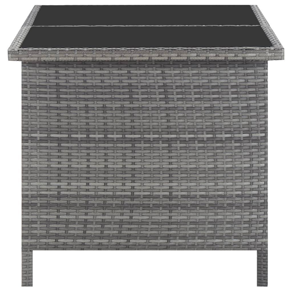 VidaXL Essgruppe poly-rattan  