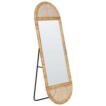 Standspiegel aus Rattan Boho BARGES