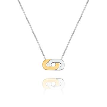 Collier STYLE en argent 925 bicolore