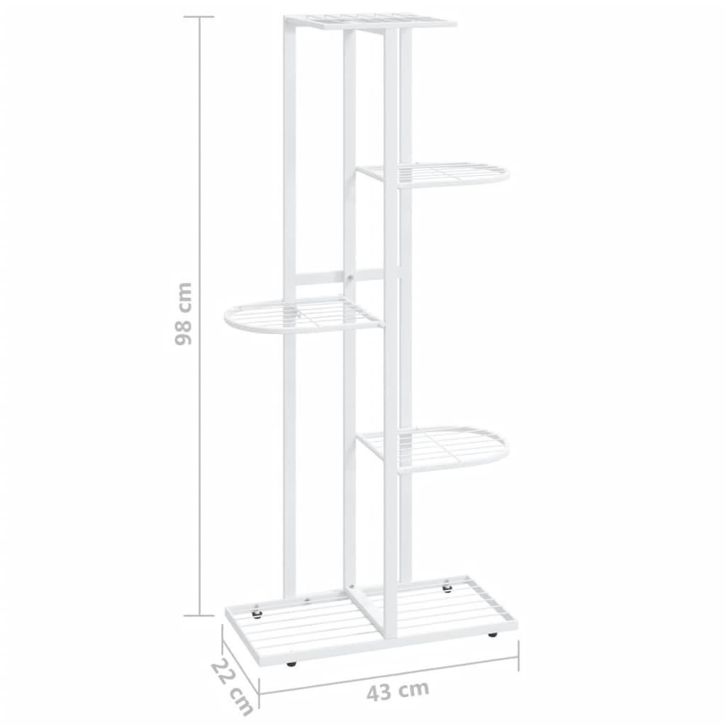 VidaXL supporto per piante Metallo  