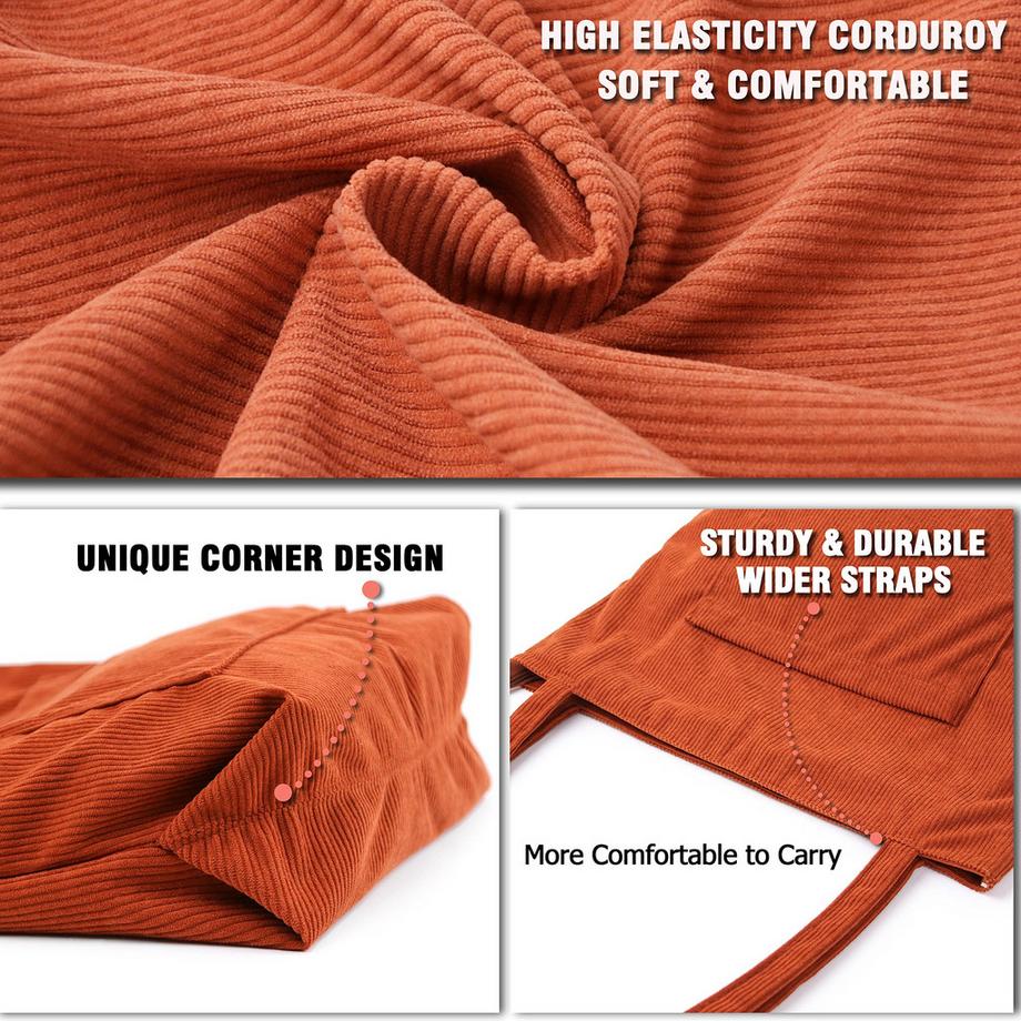 Only-bags.store Kordtasche Umhängetasche mit Reissverschluss  