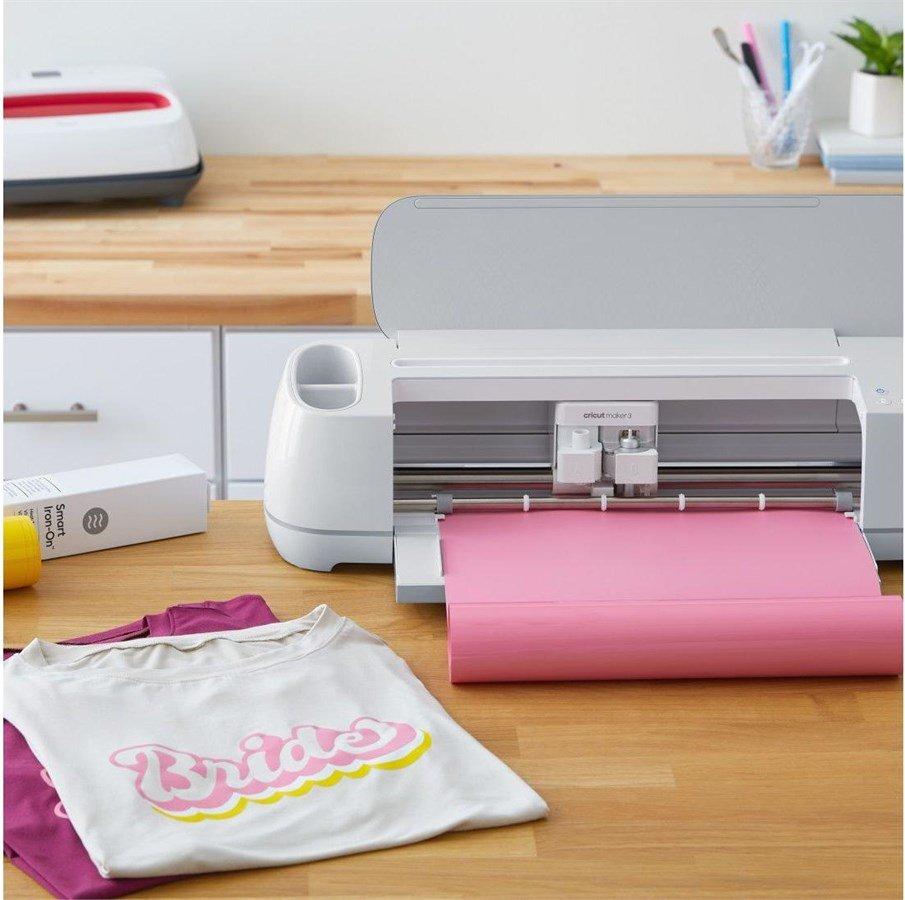 Cricut Aufbügelfolie Smart 33 x 273 cm, 1 Stück, Dunkel Joy permanent 