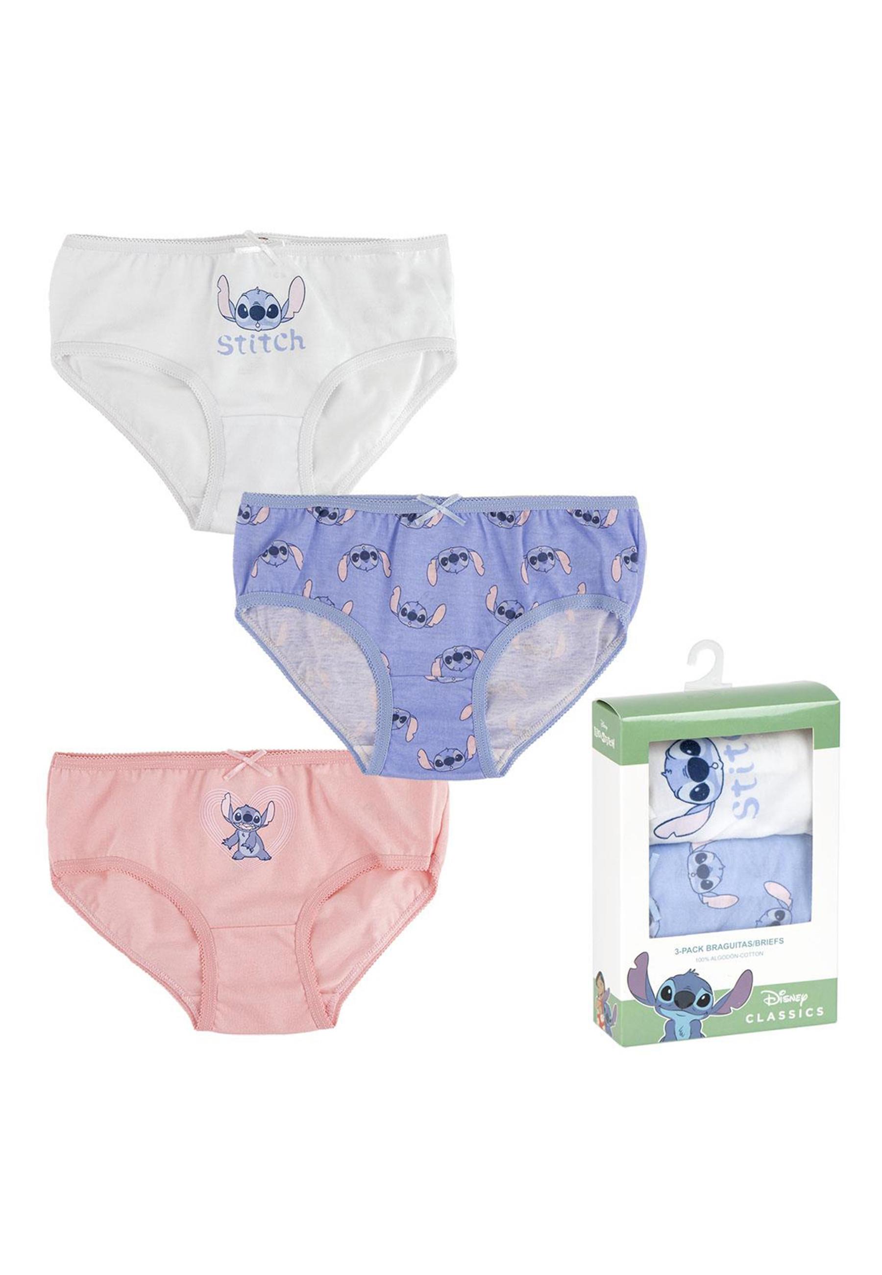 Image of Mädchen Unterwäsche Set 3 Stück Stitch Unisex Multicolor 110/116
