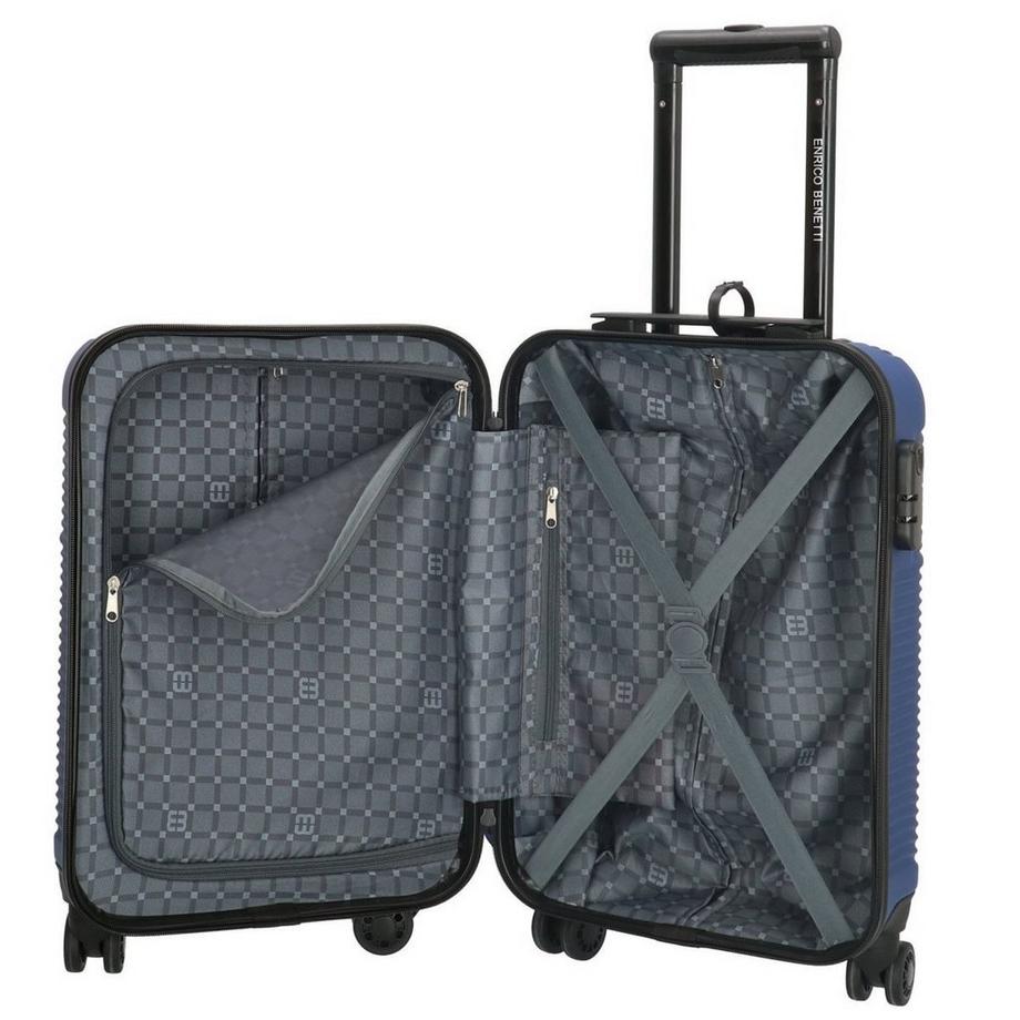 Enrico Benetti Louisville Handgepäck Trolley Blau  