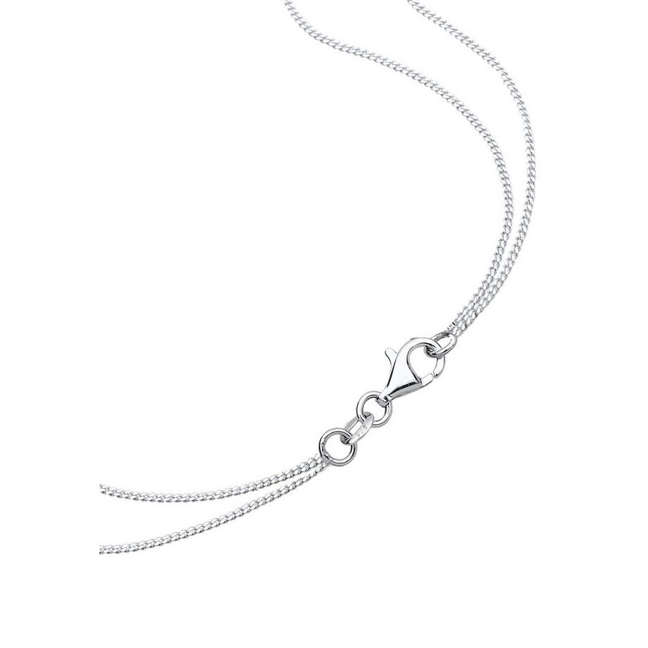 Elli  Collier Pendentif Plume Cristal 