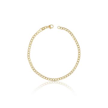 Bracelet Panzer Gelbgold 750, 19cm, 3.1mm