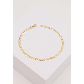 MUAU Schmuck  Bracelet Panzer Gelbgold 750, 19cm, 3.1mm 